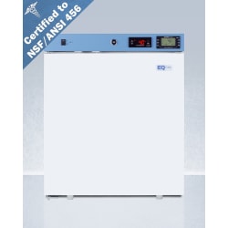 19 Inch Freestanding Compact Refrigerator  - EQTemp Healthcare 19 Inch Freestanding Compact Refrigerator NSF/ANSI 456 Certified view