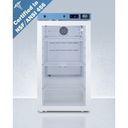 19 Inch Freestanding Refrigerator  - EQTemp Healthcare 19 Inch Freestanding Refrigerator NSF/ANSI 456 Certified view