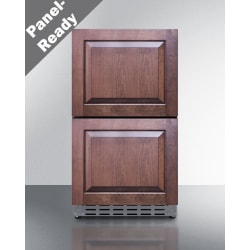 18 Inch Built-In Double Drawer Refrigerator  - 18 Inch Counter Depth Built In Drawer Refrigerator view