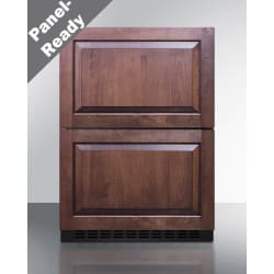 24 Inch Commercial Drawer Refrigerator  - 2-Drawer Refrigerator-Freezer (Panels Not Included) view