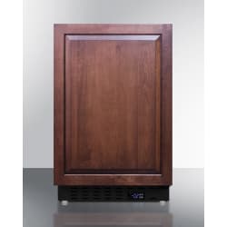 20 Inch Built-In All-Freezer  - Front View (Shown with Customer Panel) view