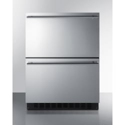 24 Inch Built-In Drawer Refrigerator - 24 Inch Built In 2-Drawer Refrigerator view