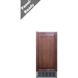15 Inch Undercounter Commercial Ice Maker with 25 lbs. Storage Capacity, 45 lbs. Daily Production, Interior Light, Built-in Pump, Drain Required, and ENERGY STAR®: Panel-Ready/Black Cabinet, ADA Compliant (Panel Not Included) - 15 Inch Undercounter Commercial Ice Maker (Panel Not Included) view