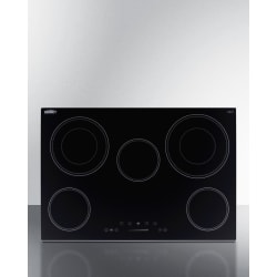 30 Inch Electric Cooktop  - Front View view