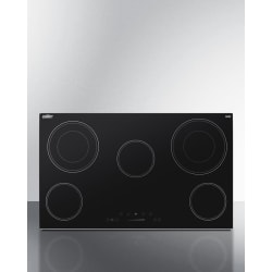 36 Inch Electric Cooktop  - Front View view