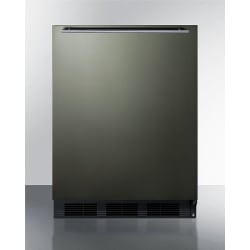 24 Inch Built-In All-Refrigerator - 24 Inch Built-In All-Refrigerator in Black Stainless Steel view