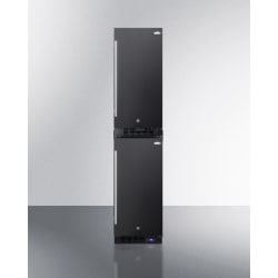 Stacking rack to combine FF1538B refrigerator - Two stacked units view