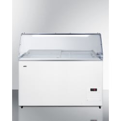 Commercial Dipping Cabinet  - Dipping Cabinet with Sneezeguard view