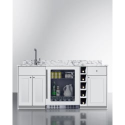 69 Inch Turnkey Wet Bar  - 69 Inch Turnkey Wet Bar view