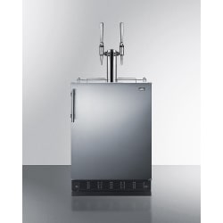 24 Inch Freestanding Dual Tap Nitro Coffee Dispenser  - 24 Inch Freestanding Nitro Coffee Dispenser view