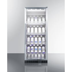 24 Inch Single Zone Commercial Wine Cellar  - Front view
