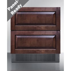 30 Inch Built-in Double Drawer All-Refrigerator  - 30 Inch Built-In Double Drawer All-Refrigerator Panel-ready Drawer Fronts (Panels Not Included) view