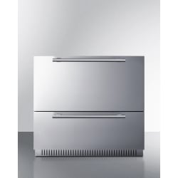 36 Inch Built-In Outdoor Double Drawer Refrigerator  - 36 Inch Built-In Outdoor Double Drawer Refrigerator view