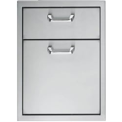 16 Inch Stainless Steel Double Drawers - 16" Double Drawers view