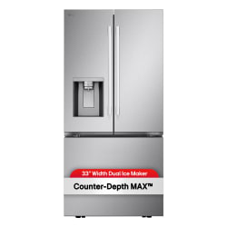 33 Inch Counter-Depth MAX™ French Door Smart Refrigerator  - 33 Inch Counter-Depth MAX™ French Door Smart Refrigerator view