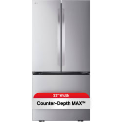 33 Inch Smart Counter Depth MAX French Door Refrigerator  - 33 Inch Smart Counter Depth 3-Door French Door Refrigerator view