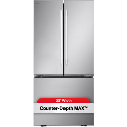 33 Inch Counter-Depth MAX™ French Door Smart Refrigerator  - 33 Inch Counter-Depth MAX™ French Door Smart Refrigerator view