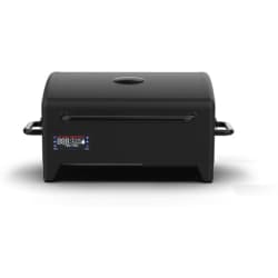 19 Inch Smart Table Top Wood Pellet Grill - Portable Wood Pellet Grill and Smoker view