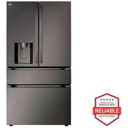 36 Inch Smart 4-Door French Door Refrigerator  - 4-Door French Door Refrigerator view