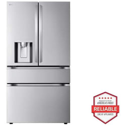 36 Inch Counter-Depth MAX™ 4-Door French Door Smart Refrigerator  - 36 Inch Counter-Depth MAX? 4-Door French Door Smart Refrigerator view