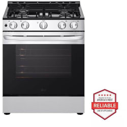 30 Inch Slide-In Gas Range  - 1 1 5.8 cu. ft. Gas Slide-in Range with EasyClean view