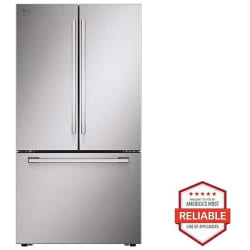 36 Inch Counter-Depth Freestanding French Door Smart Refrigerator  - 3-Door French Door view