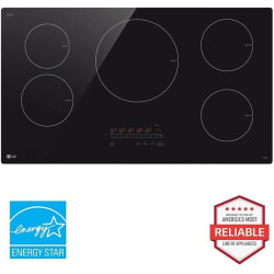 36 Inch Induction Smart Cooktop  - Induction Cooktop view