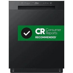 24 Inch Full Console Dishwasher  - Front Control Dishwasher view