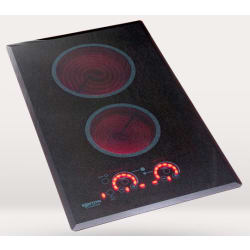 23 Inch Electric Cooktop  - 23 Inch Electric Cooktop with 2 Elements view