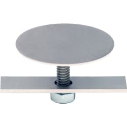 Brushed Stainless Steel Faucet Hole Cover Intended to Attach - Featured View view