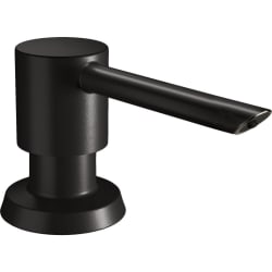 Soap/Lotion Dispenser: Matte Black - Front View view