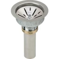 Deluxe Satin Finish Fireclay Sink Drain  - Main View view
