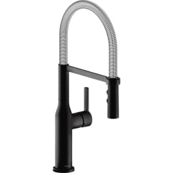 Single Hole Kitchen Faucet  - y Avado Single Hole Kitchen Faucet with Semi-professional Spout and Forward Only Lever Handle view