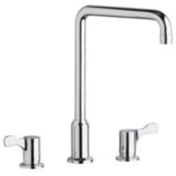Double Lever Widespread Kitchen Faucet  - Picture May Not Reflect Blade Handles view