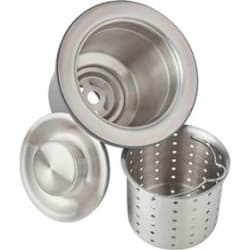 Deep Strainer Basket and Brass Tailpiece  - Main View view
