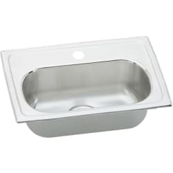 20 Inch Top Mount Single Bowl Stainless Steel Bar Sink  - Featured View view