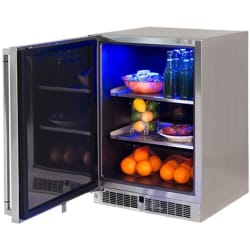 24 Inch Built-In Outdoor Refrigerator - 24 Inch Outdoor Refrigerator view