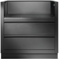 Built-In Under Grill Cabinet  - 35 Inch Built-In Under Grill Cabinet with 2 Stainless Drawer view