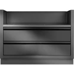 Built-In Under Grill Cabinet  - 47 Inch Built-In Under Grill Cabinet with 2 Stainless Drawer view