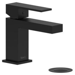 Single Handle Lavatory Faucet  - Kubik Single Handle Lavatory Faucet with 1.2 GPM Flow Rate in Black view