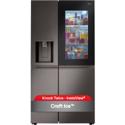 36 Inch Freestanding Side by Side Smart Refrigerator  - 27 cu. ft. Side-By-Side InstaView™ Refrigerator view