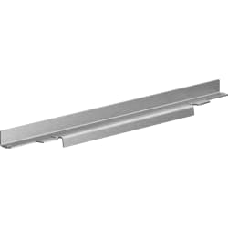 Stainless Steel Air Baffle for VL 040/041 Next to Gas Appliance - Air Baffle view