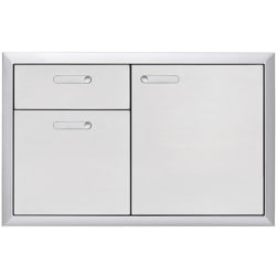 30 Inch Storage Door and Double Drawer Combination - 30" Storage Door & Double Drawer Combination view