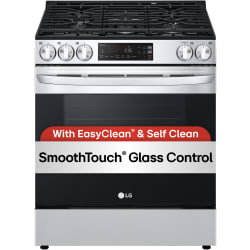 30 Inch Slide-In Gas Smart Range  - 30 Inch Slide-In Gas Smart Range with 5 Sealed Burners view