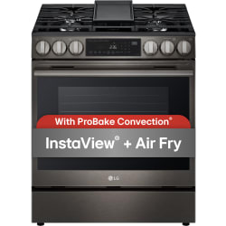 30 Inch Smart Slide-in Gas Range  - 30 Inch Smart Instaview™ Slide-in Gas Range view