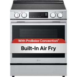LG LSIL6334XE 30 Inch Smart Slide-In Induction Range with 4