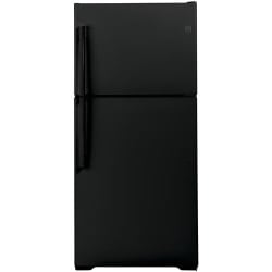 30 Inch Top Freezer Refrigerator - GE® 30 Inch Freestanding Top Mount Refrigerator 19.2 Cu. Ft. Capacity view