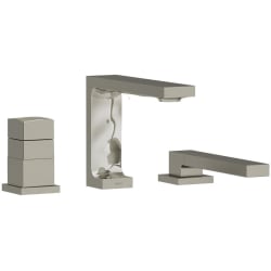 3-Hole Deck Mount Tub Filler  - Reflet™ 3-Hole Deck Mount Tub Filler in Brushed Nickel view