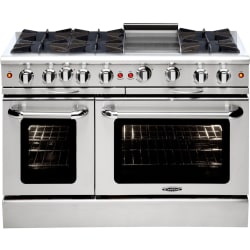 48 Inch Freestanding Gas Range - Front View view