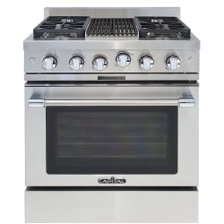 30 Inch Freestanding Gas Range  - 30 Inch Gas Range - Front View view